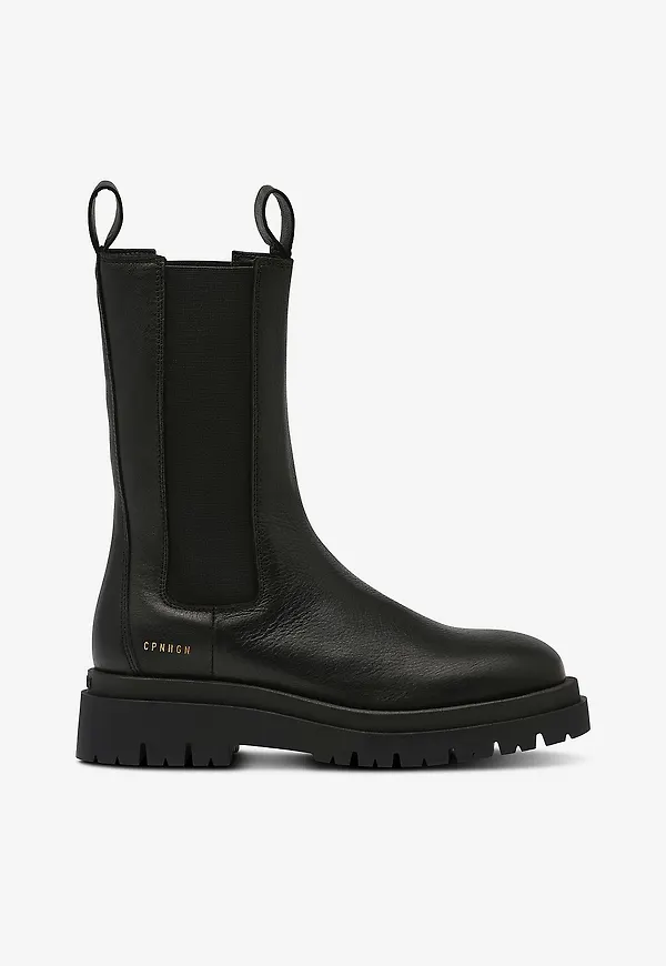 Copenhagen Studios - Chelseaboots Cph1000 Vitello - Svart
