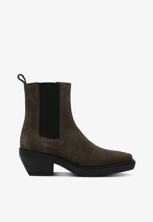 Copenhagen Studios - Chelseaboots Cph236 Suede - Brun