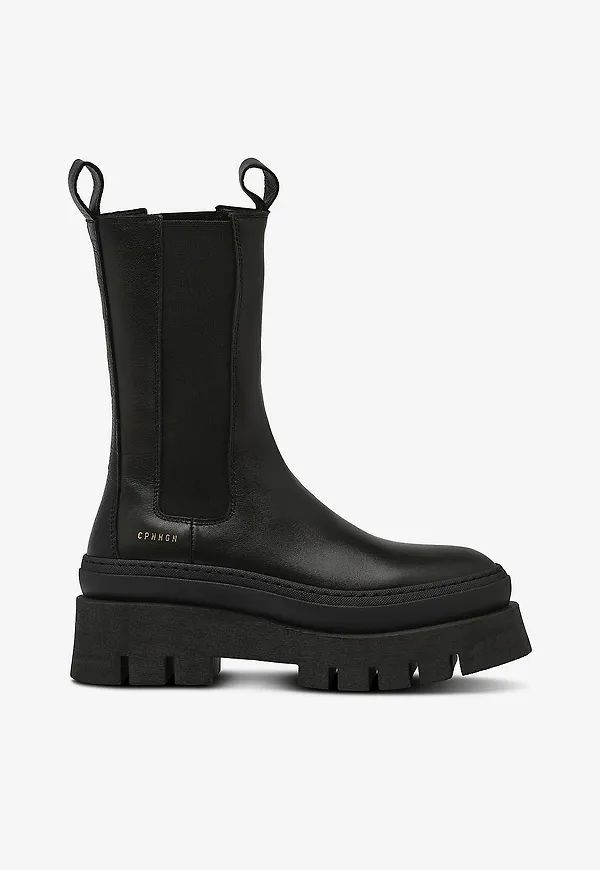 Copenhagen Studios - Chelseaboots Cph685 Vitello - Svart