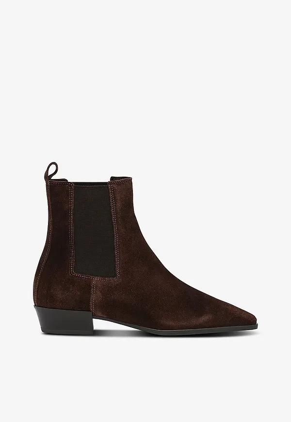Copenhagen Studios - Chelseaboots Cph294 Suede - Brun