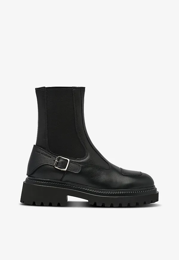 Copenhagen Studios - Chelseaboots Cph950 Leather - Svart