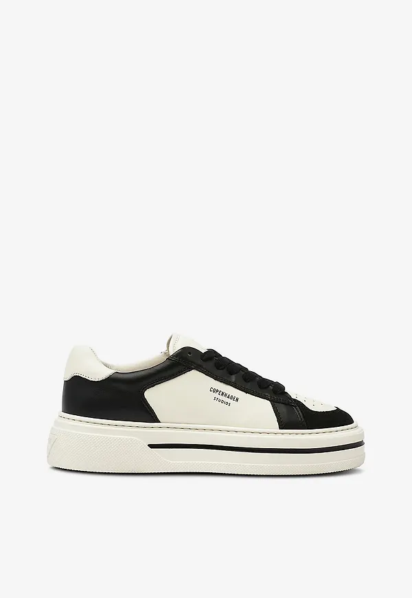 Copenhagen Studios - Sneakers Cph181 Leather Mix - Svart
