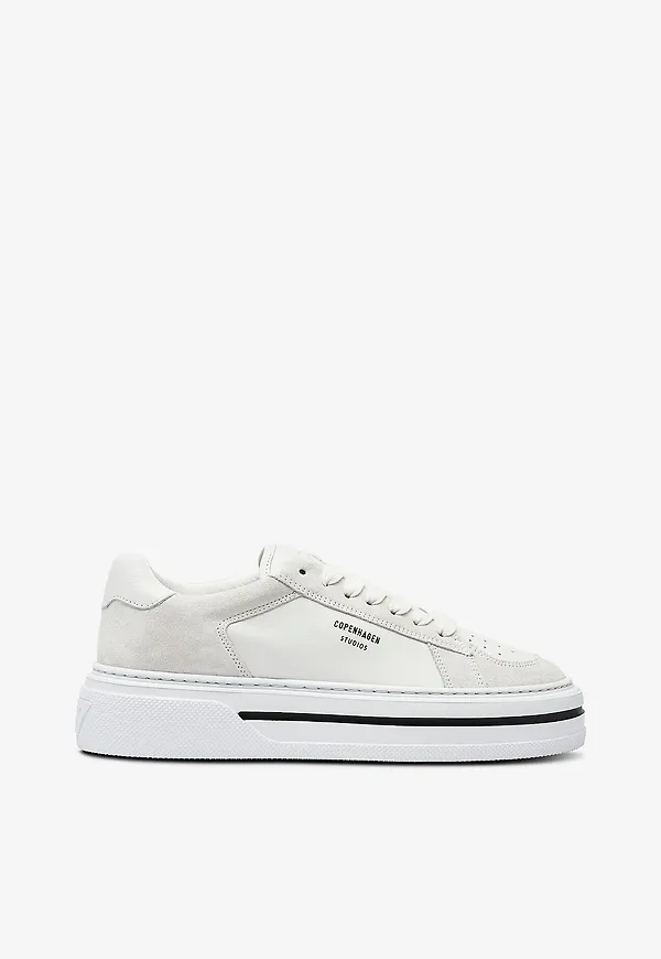 Copenhagen Studios - Sneakers Cph181 Leather Mix - Vit