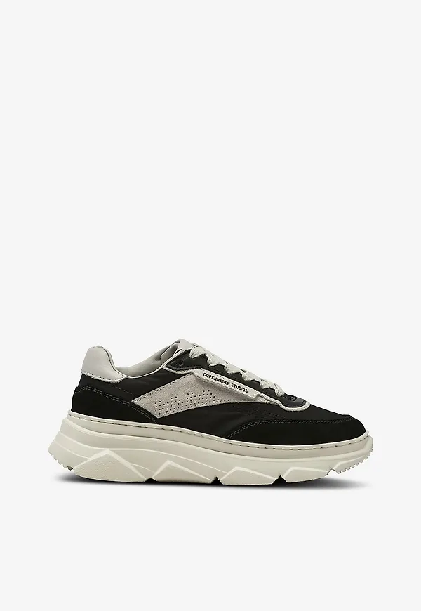Copenhagen Studios - Sneakers Cph56 Material Mix - Svart