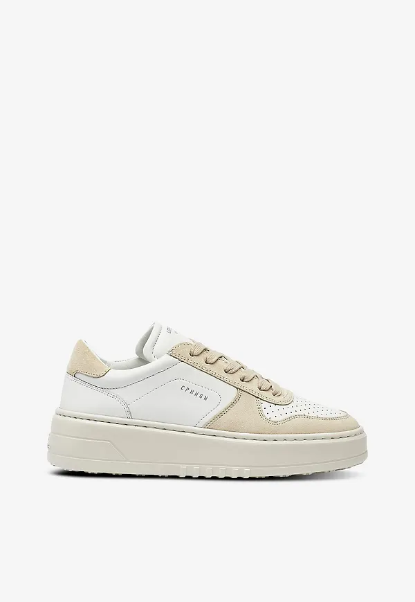 Copenhagen Studios - Sneakers Cph77 Leather Mix - Vit
