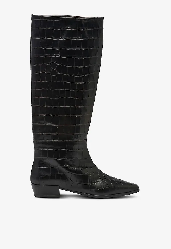 Copenhagen Studios - Stövel Cph295 Croco - Brun