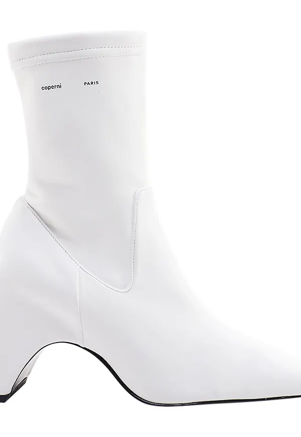 Coperni Ankle Boots Copsh19457 Vit, Dam
