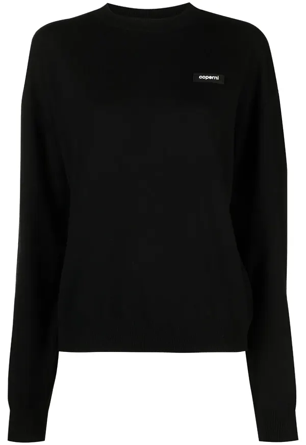 Coperni tröja med logotyp - Svart