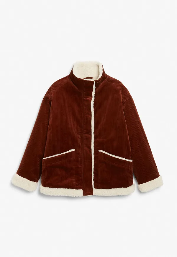 Corduroy jacket - Red