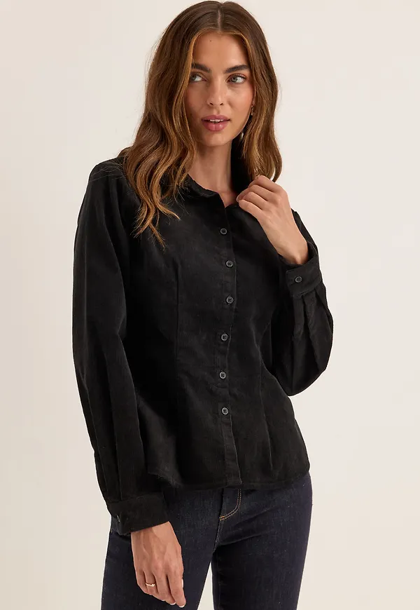 Corduroy Shaped Shirt