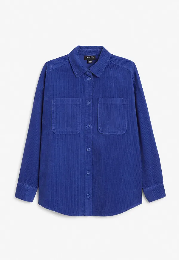Corduroy shirt - Blue