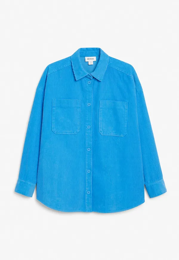 Corduroy shirt - Blue