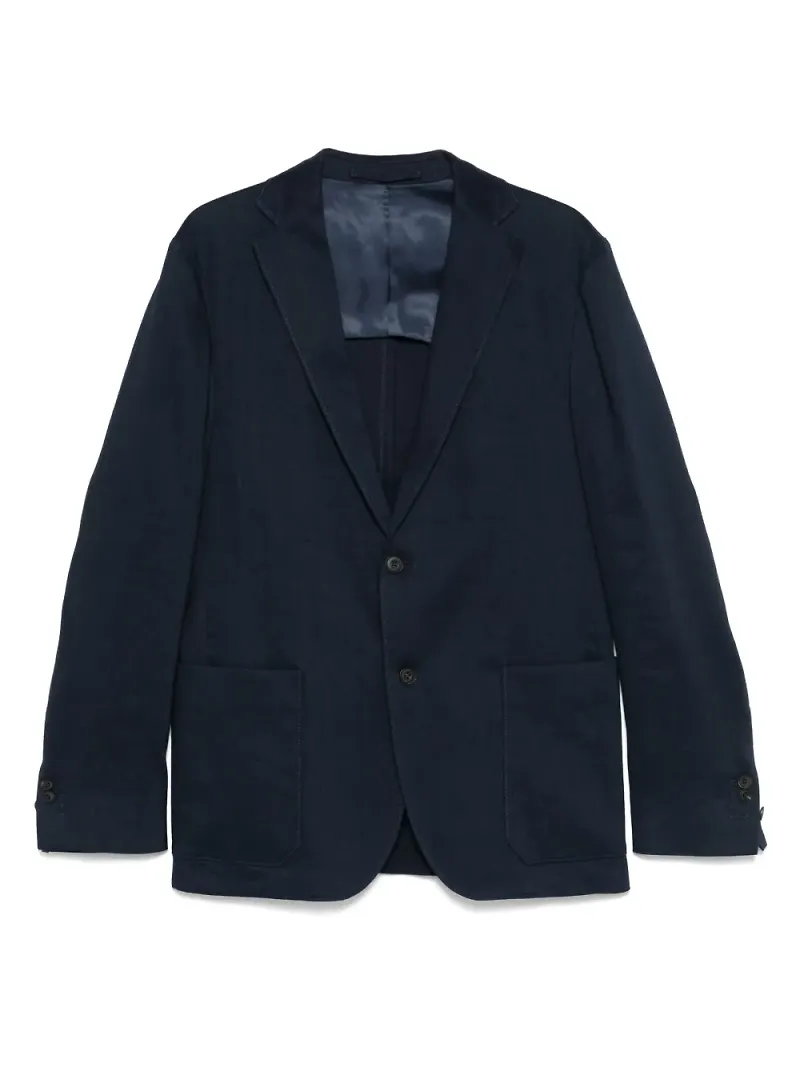Corneliani enkelknäppt blazer - Blå