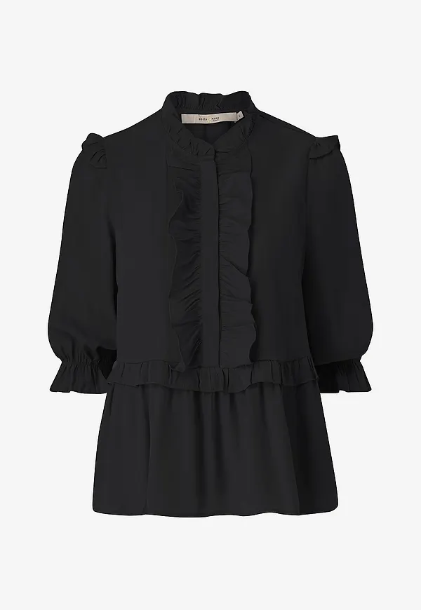 Costamani - Blus Charly Blouse - Svart