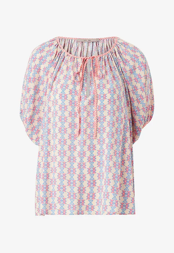Costamani - Blus Maggy S/S Blouse - Flerfärgad