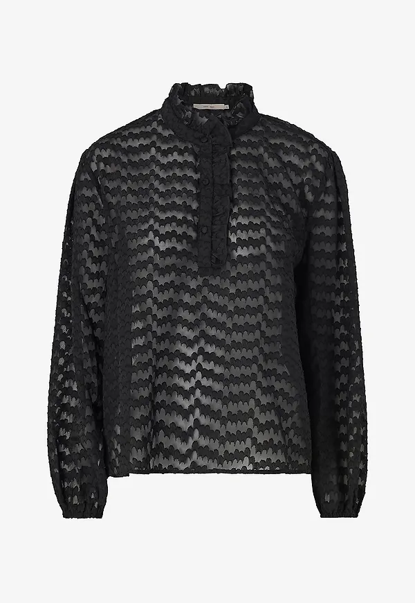 Costamani - Blus Prag Blouse - Svart