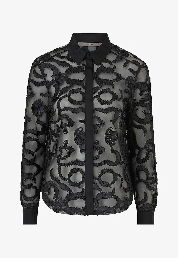 Costamani - Blus Tulsa Shirt - Svart