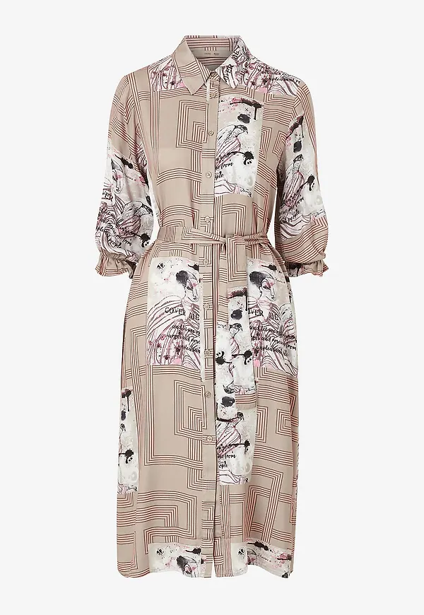 Costamani - Skjortklänning Cowes - Beige