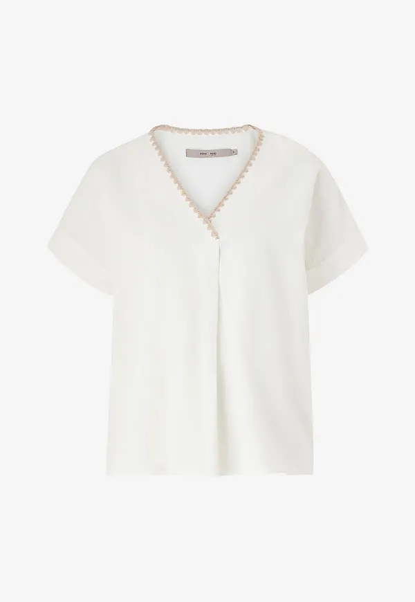 Costamani - Blus Beckie Blouse - Vit