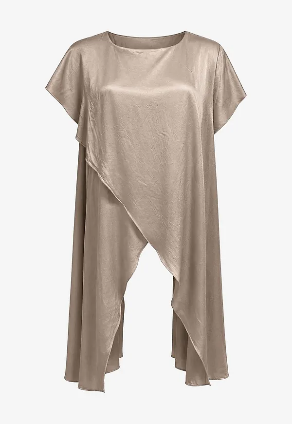 Costamani - Blus Blush Blouse - Brun
