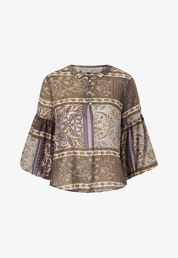 Costamani - Blus Johanna Shirt - Brun