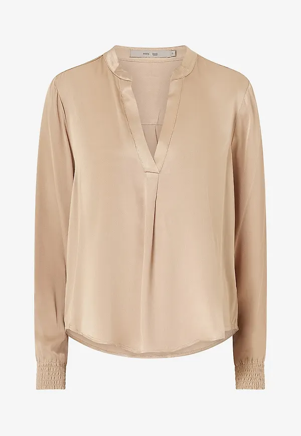 Costamani - Blus Ohio Blouse - Guld