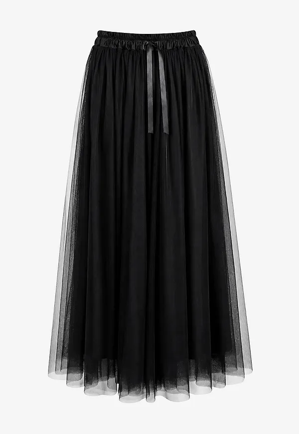 Costamani - Maxikjol Dolche Skirt - Svart