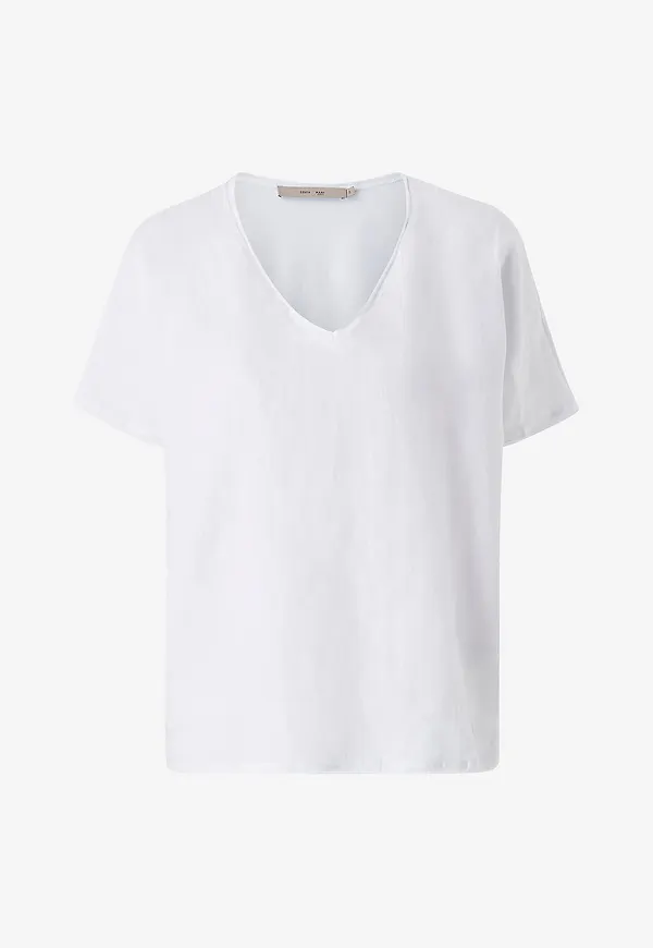 Costamani - Linneblus Comfy Blouse - Vit