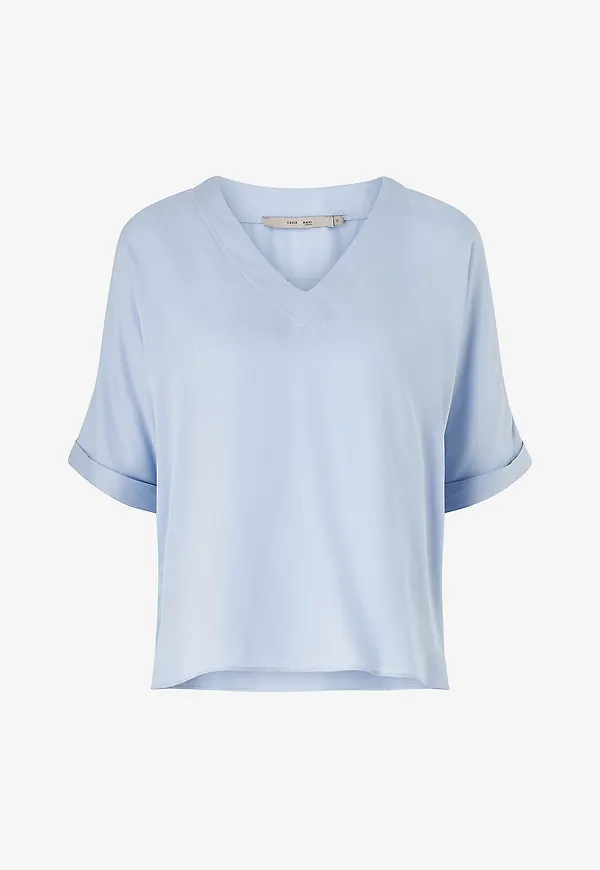 Costamani - Topp Mille ss Blouse - Blå