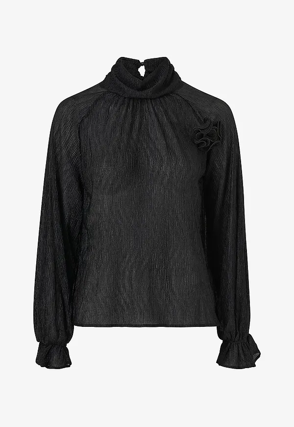 Costamani - Topp Penn Blouse - Svart