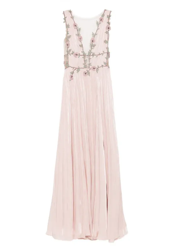 Costarellos blomprydd maxiklänning - Rosa – Farfetch