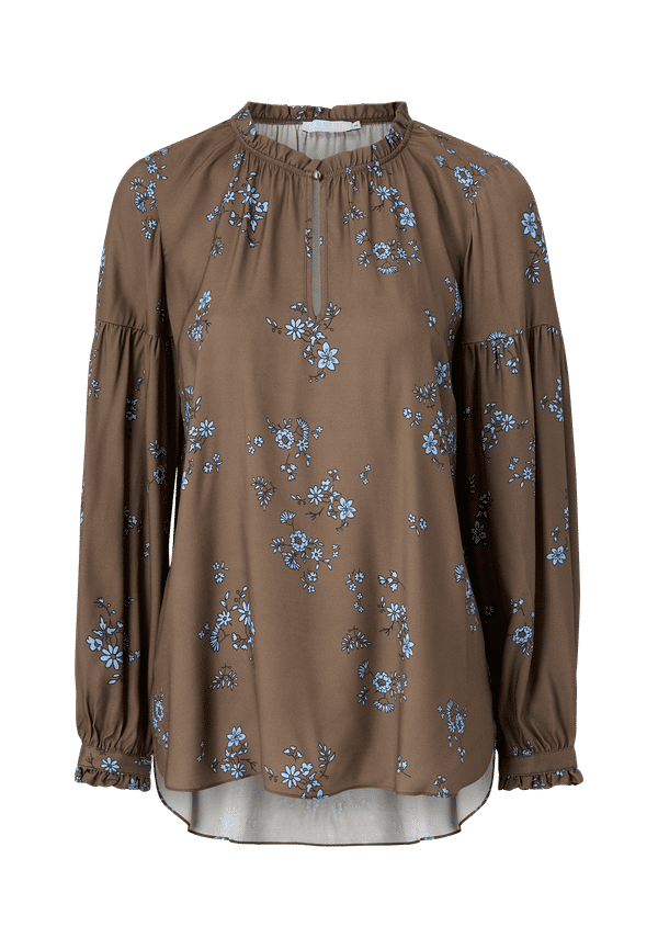 Coster Copenhagen - Blus Graphic Flower Print - Multi