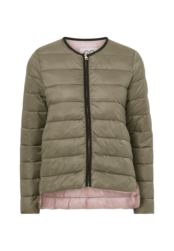 Coster Copenhagen - Jacka CC Heart Quilted Jacket - Grön
