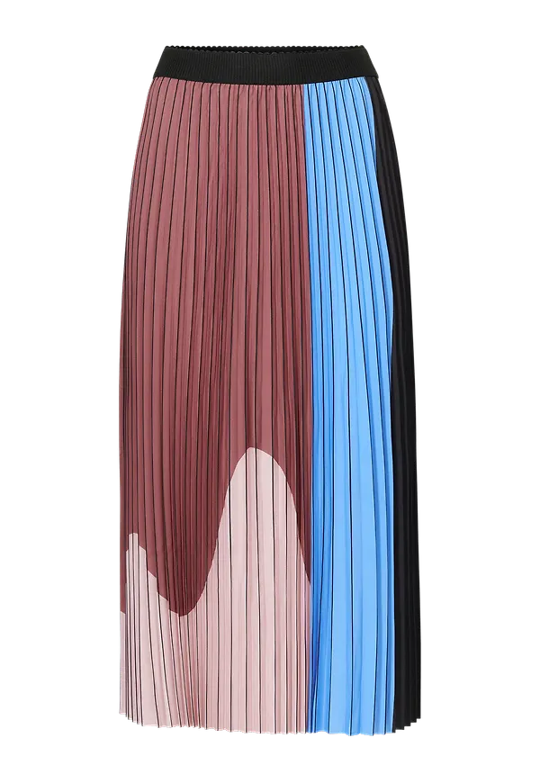 Coster Copenhagen - Kjol Plisse Skirt - Multi