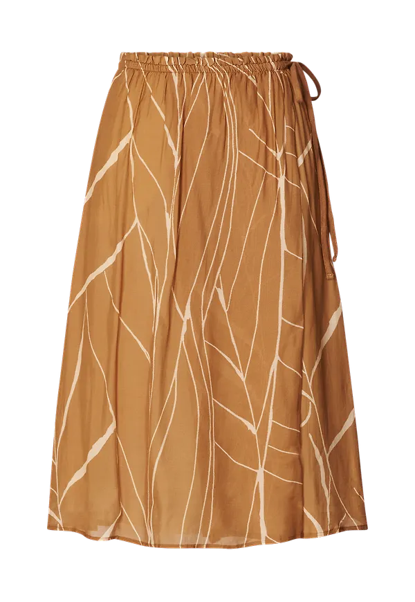 Coster Copenhagen - Kjol Wrap Skirt - Brun