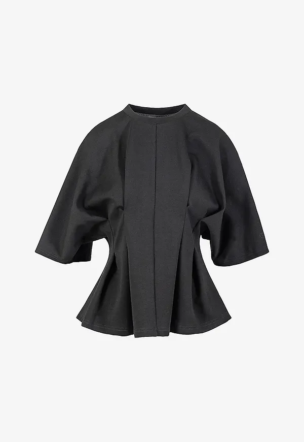 Coster Copenhagen - Blus Jersey blouse - Svart