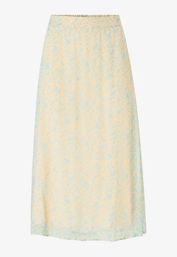 Coster Copenhagen - Kjol Leo Splash Print - Gul