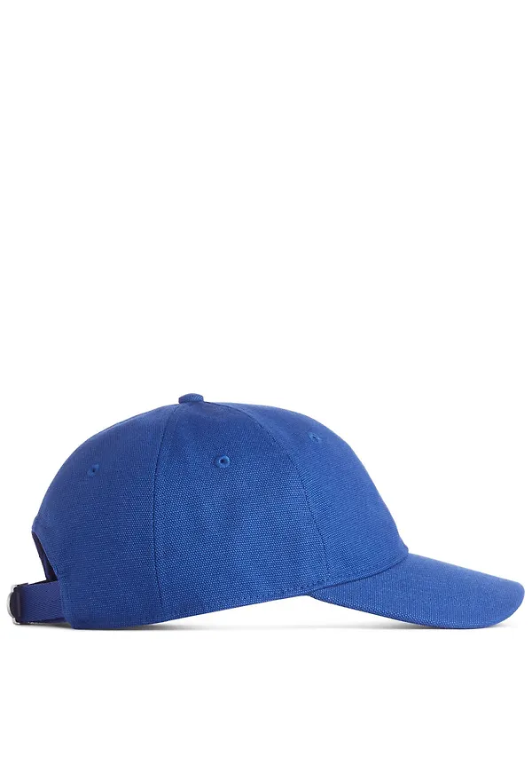Cotton Canvas Cap - Blue