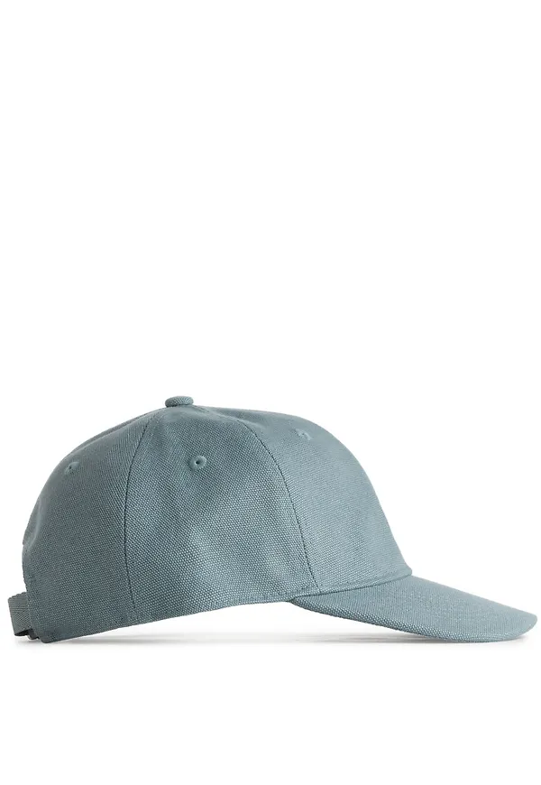 Cotton Canvas Cap - Turquoise
