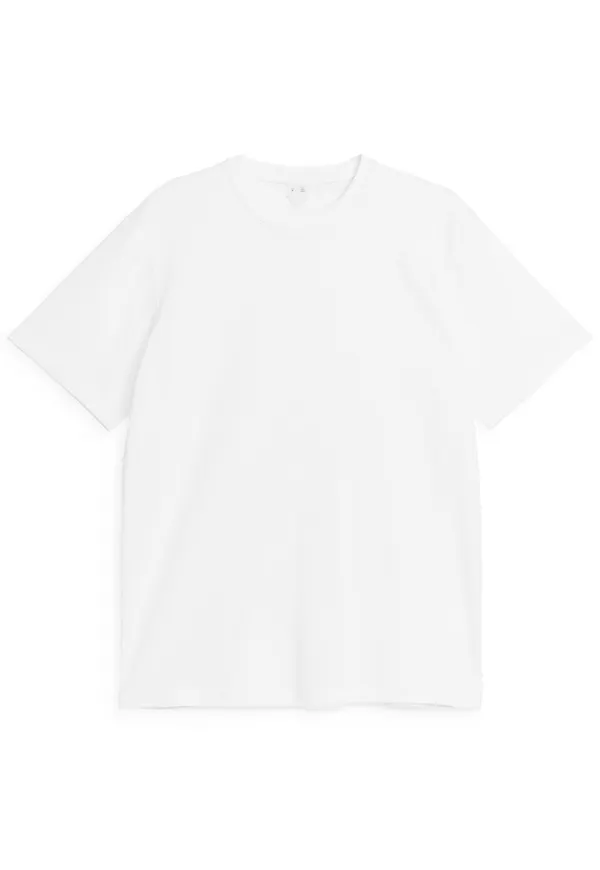Cotton Linen T-Shirt - White
