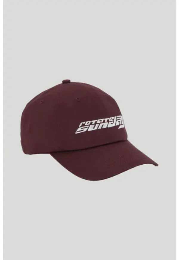 Cotton Logo Cap Brown