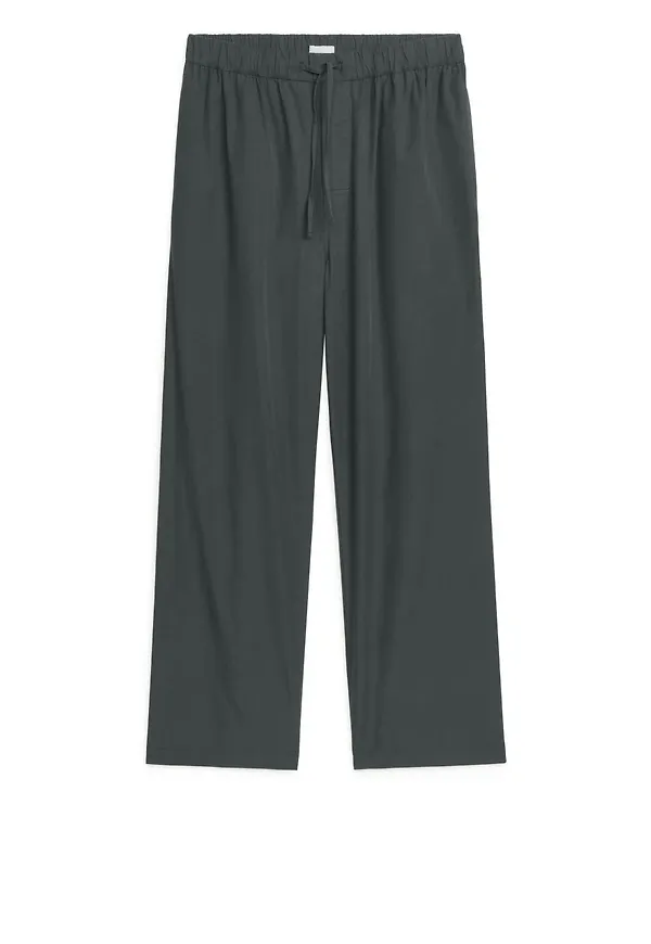 Cotton Pyjama Trousers - Grey