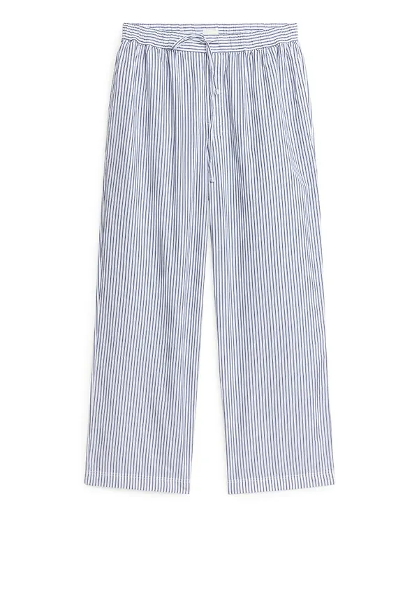 Cotton Pyjama Trousers - White