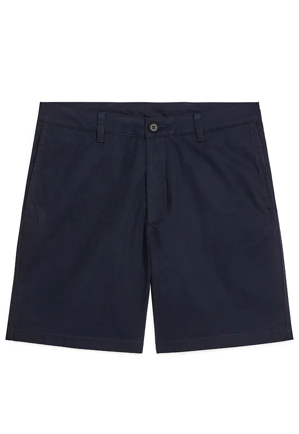 Cotton Shorts - Blue