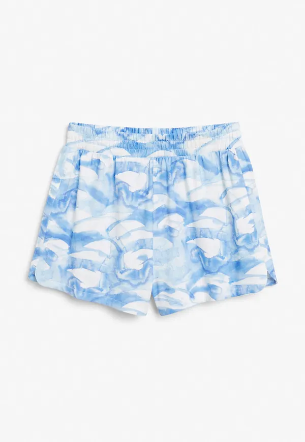 Cotton shorts - Blue