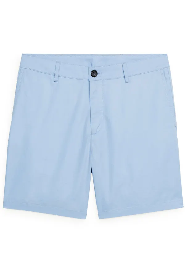 Cotton Shorts - Blue