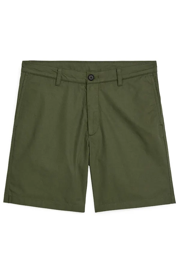 Cotton Shorts - Green