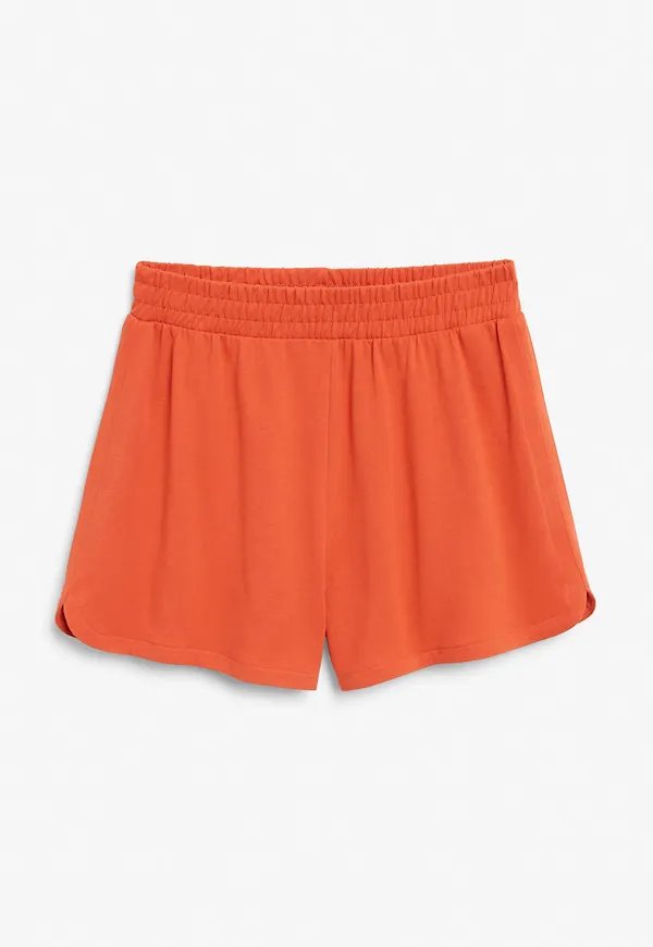 Cotton shorts - Orange