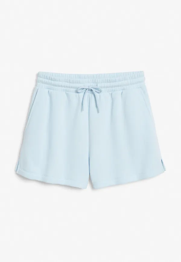 Cotton sweat shorts - Blue