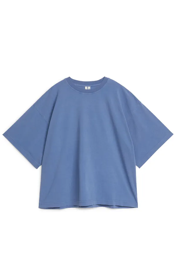Cotton T-Shirt - Blue